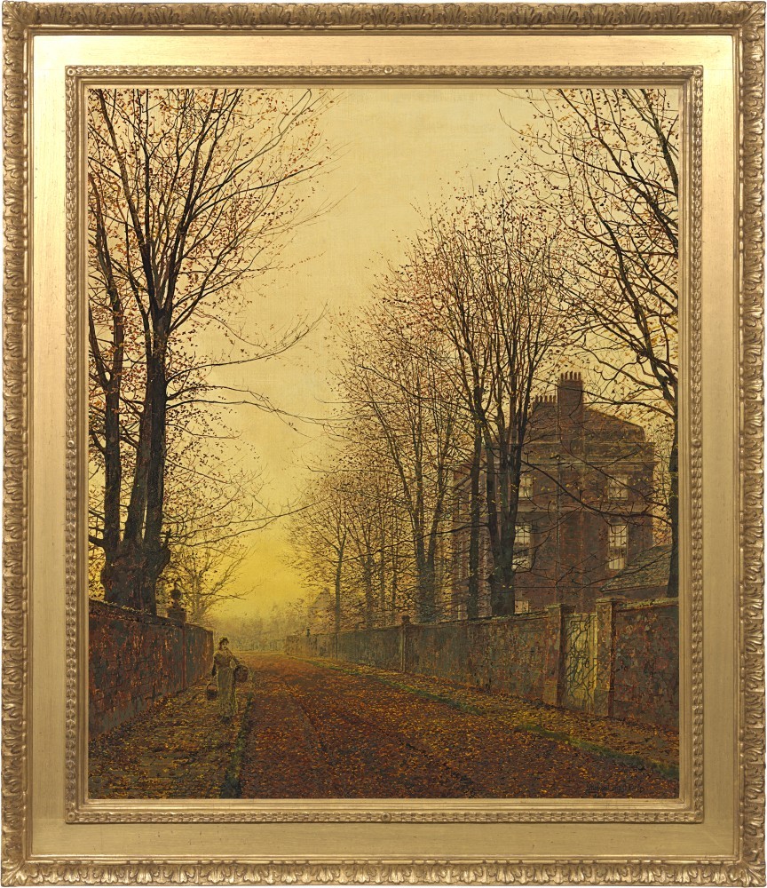 John Atkinson Grimshaw - A golden idyll