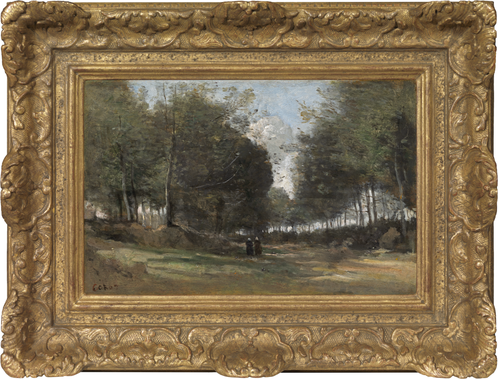 Jean-Baptiste-Camille Corot - Ville d'Avray, allée sous bois