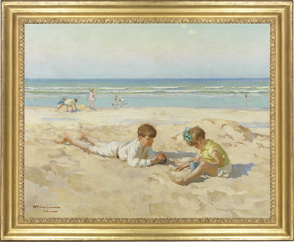 Charles Garabed Atamian - On the beach