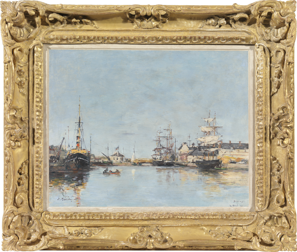 Eugene Boudin - Fécamp, le bassin