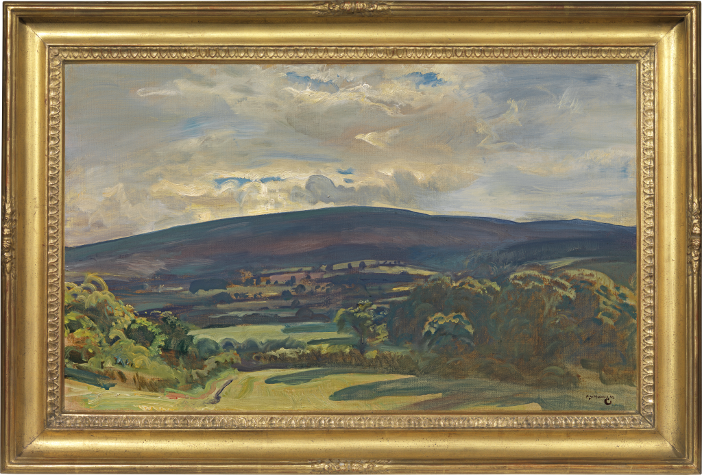 Sir Alfred Munnings - View from Selworthy, Exmoor