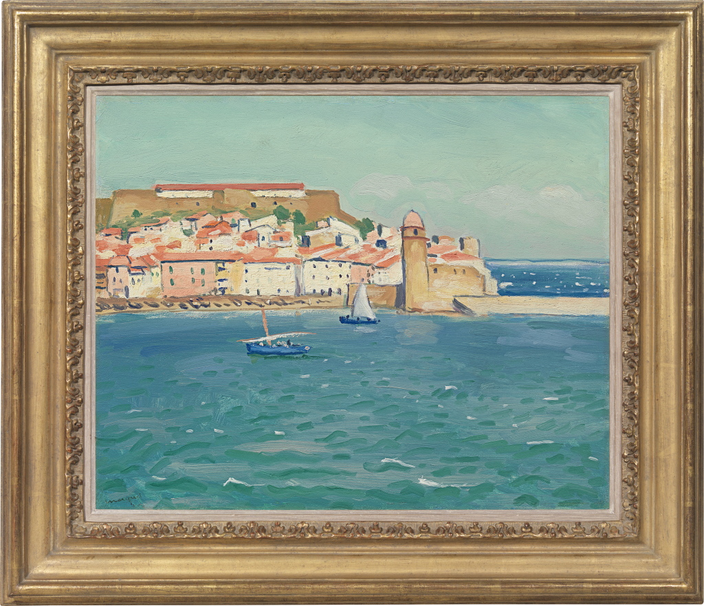 Albert Marquet - Mer agitée à Collioure