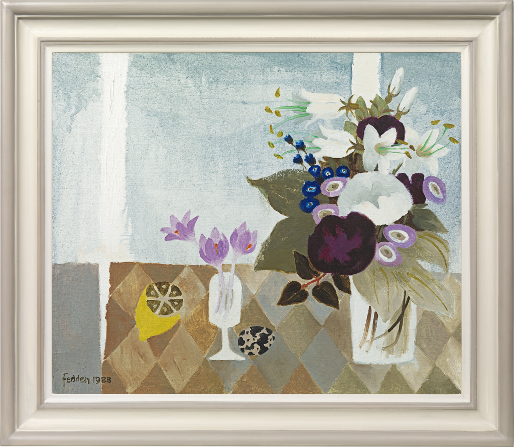 Mary Fedden - Three crocuses