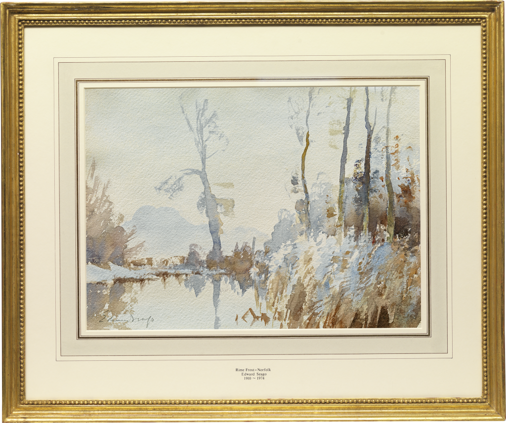 Edward Seago - Rime frost - Norfolk