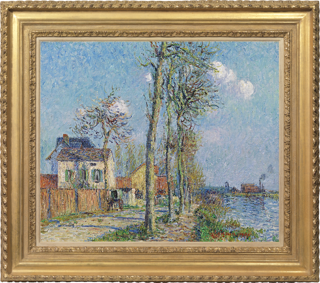 Gustave Loiseau - Le Quai du Pothuis à Pontoise