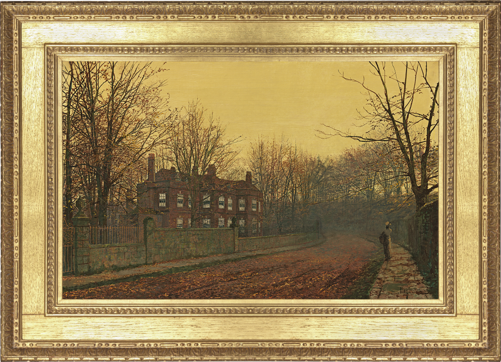 John Atkinson Grimshaw - The waning glory of the year