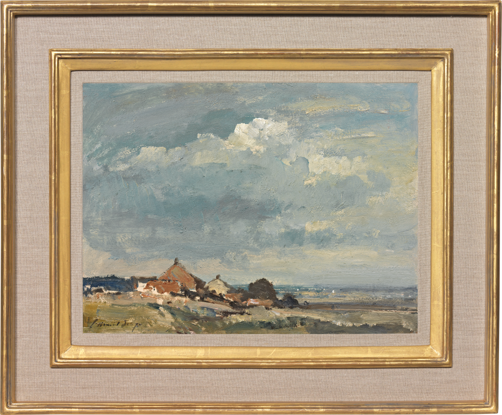 Edward Seago - The two cottages