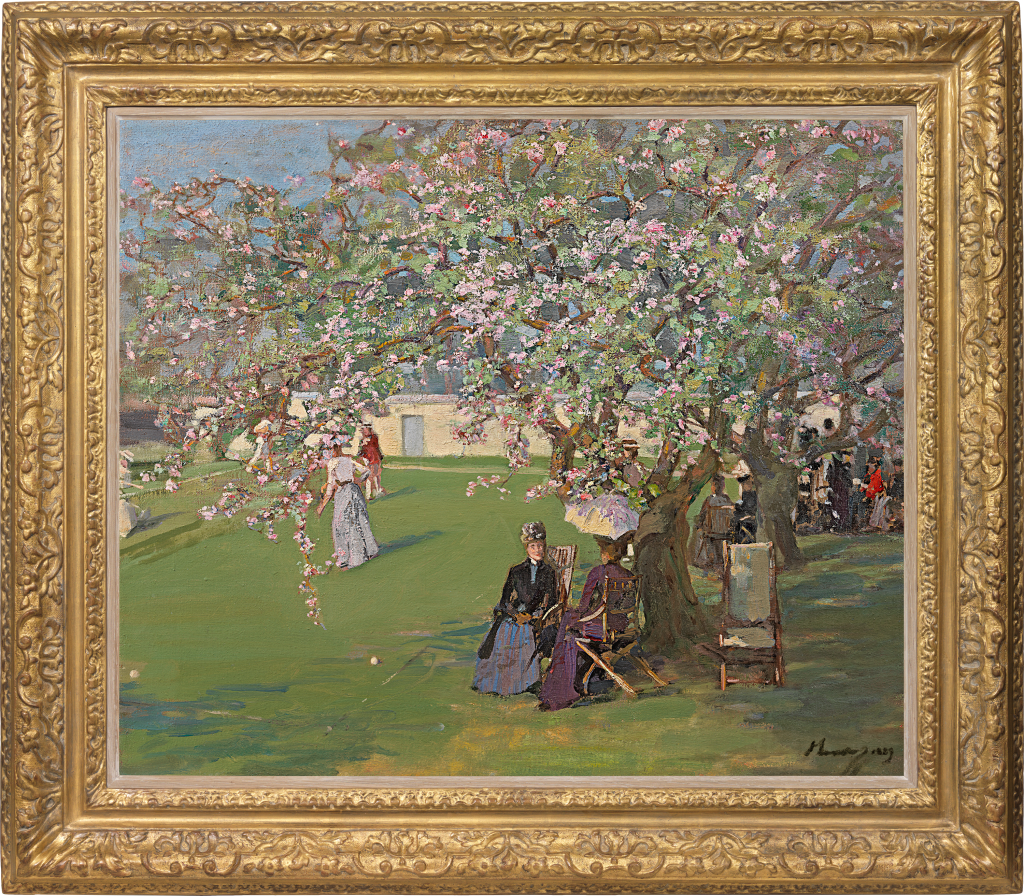 Sir John Lavery - The Paisley Lawn Tennis Club