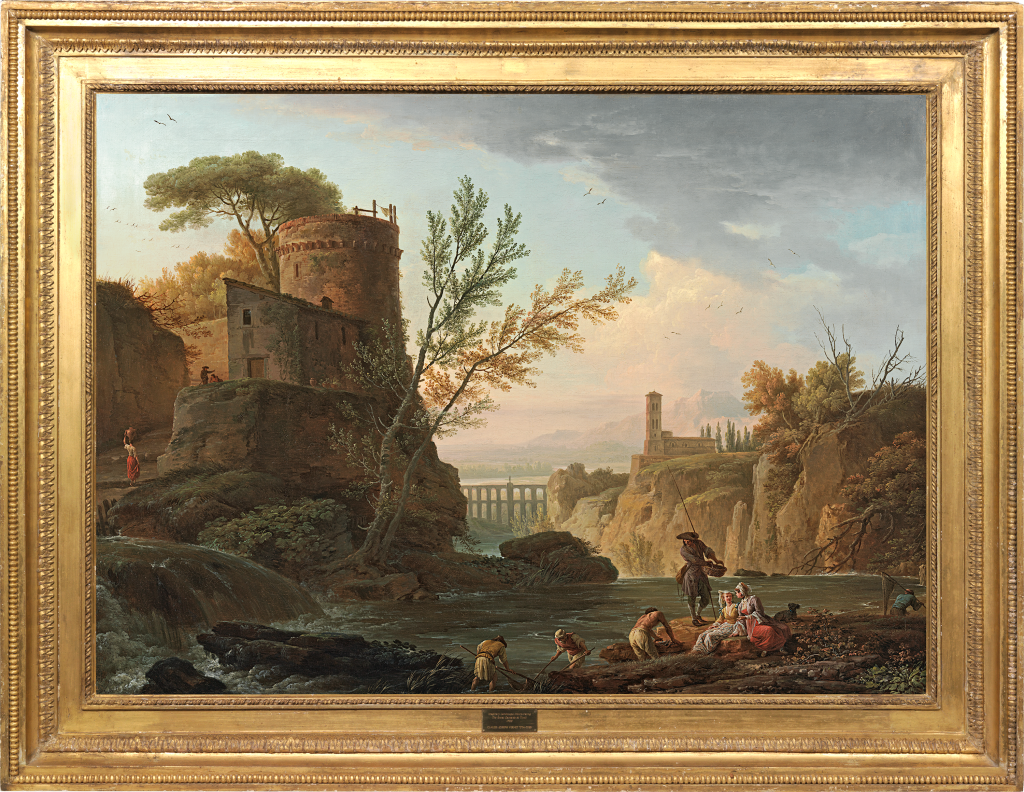 Claude-Joseph Vernet - The grand cascade at Tivoli