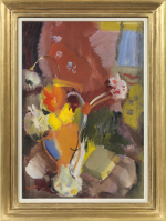 Ivon Hitchens - Flowers red & gold