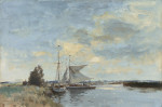 Edward Seago - Yachts on the River Ant