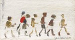 Laurence Stephen Lowry - Children walking