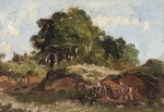 John Constable - The Gravel Pits of Hampstead