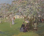 Sir John Lavery - The Paisley Lawn Tennis Club