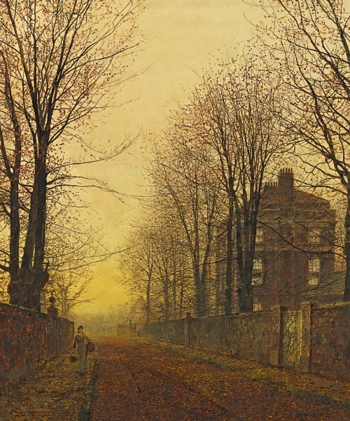 John Atkinson Grimshaw - A golden idyll