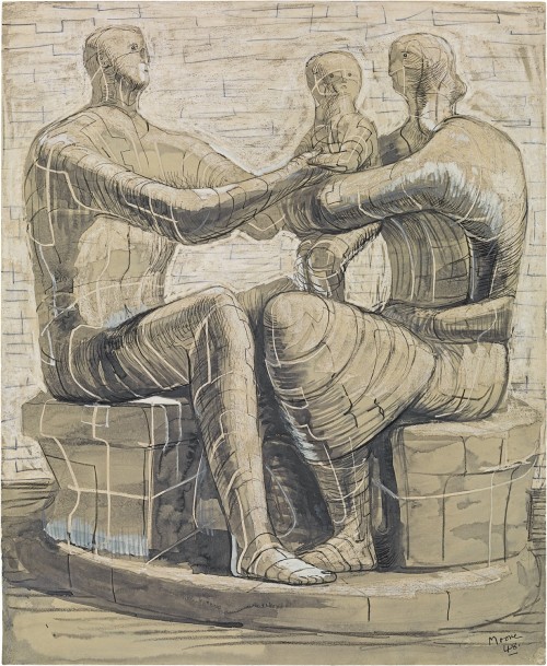 Henry Moore - Family group