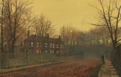 John Atkinson Grimshaw - The waning glory of the year