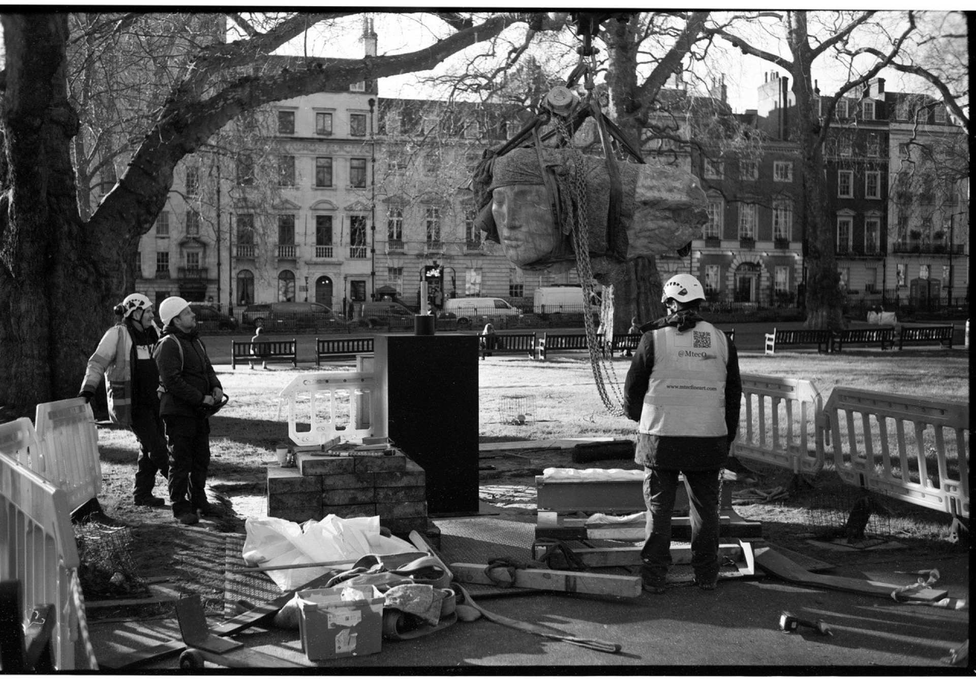 EMILY YOUNG ENTERS THE V&A and Berkeley Square